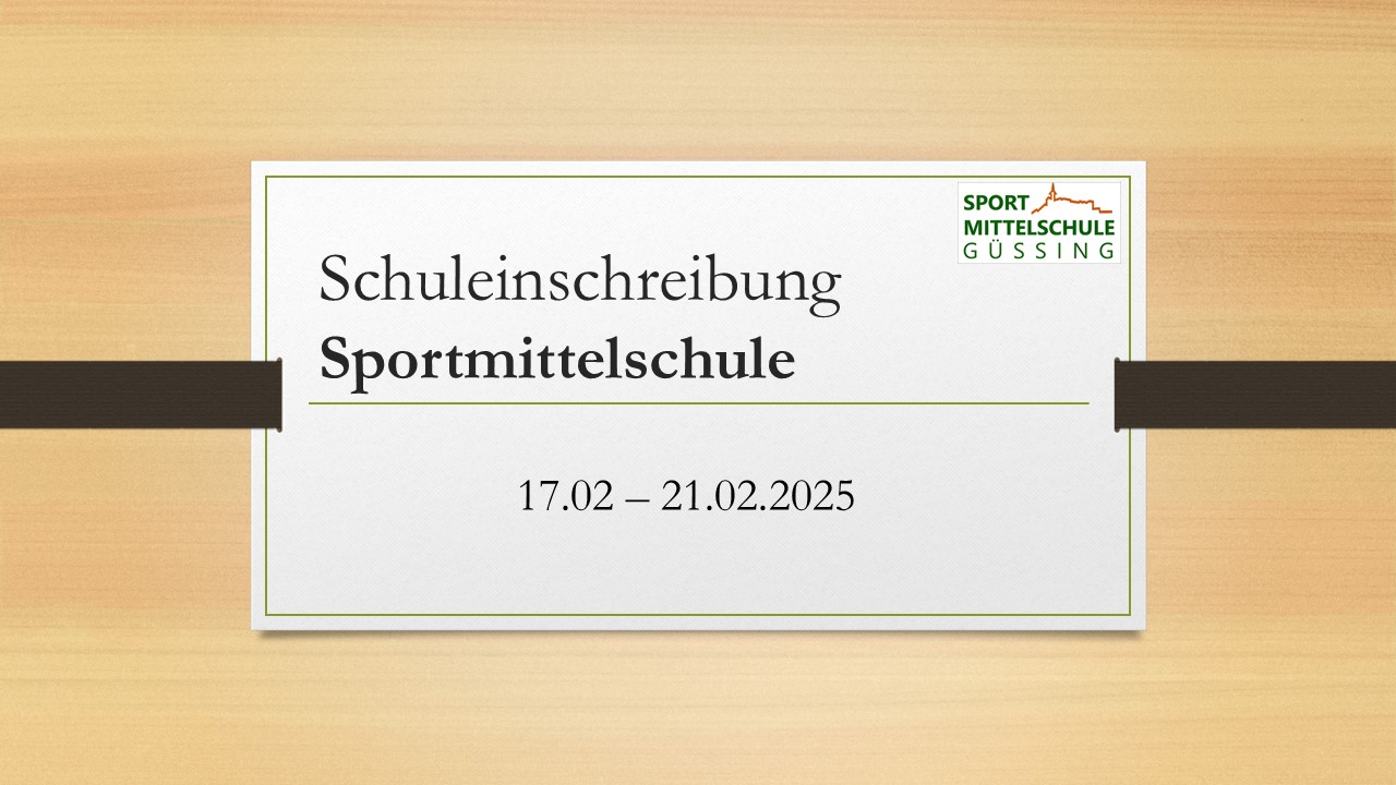 Schuleinschreibung